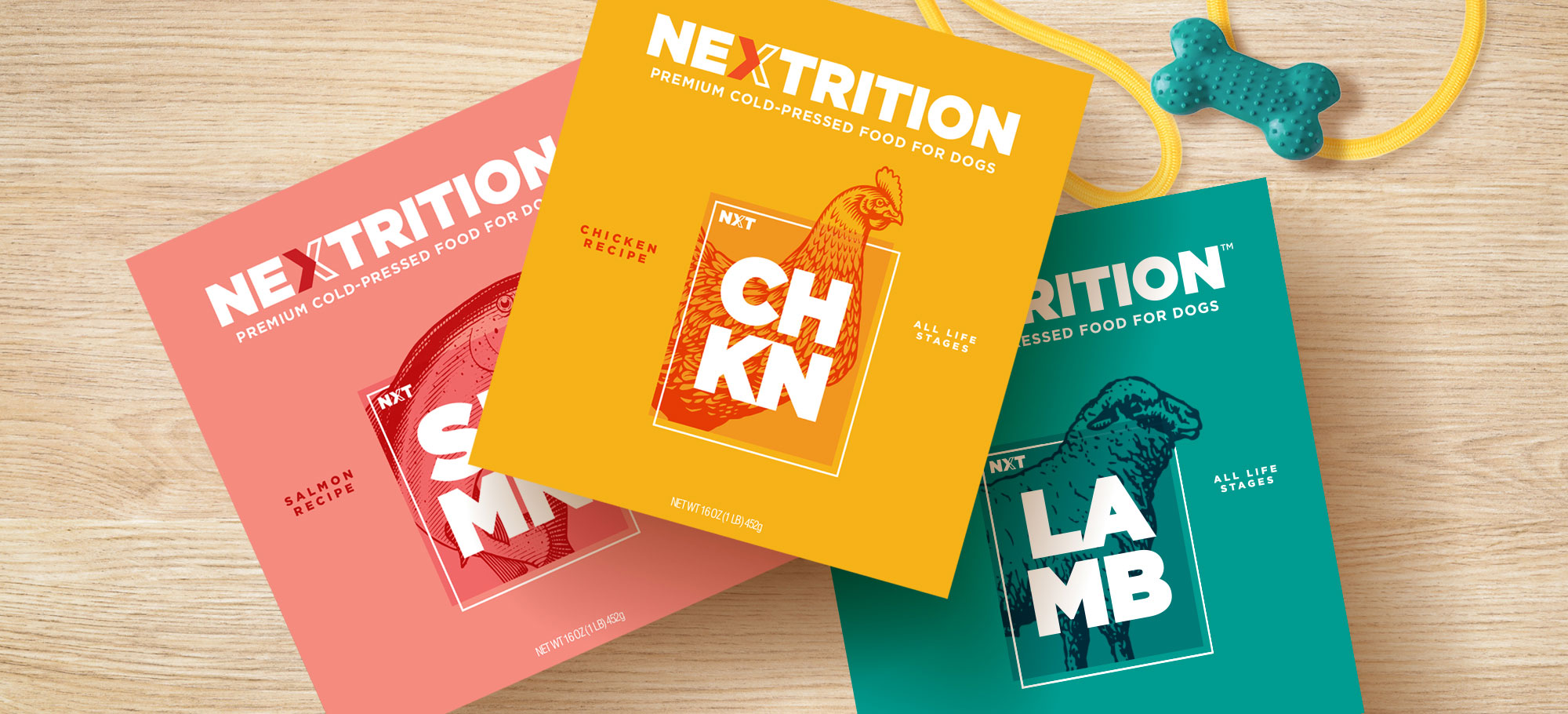 Nextrition Pet Food Package Design Agency