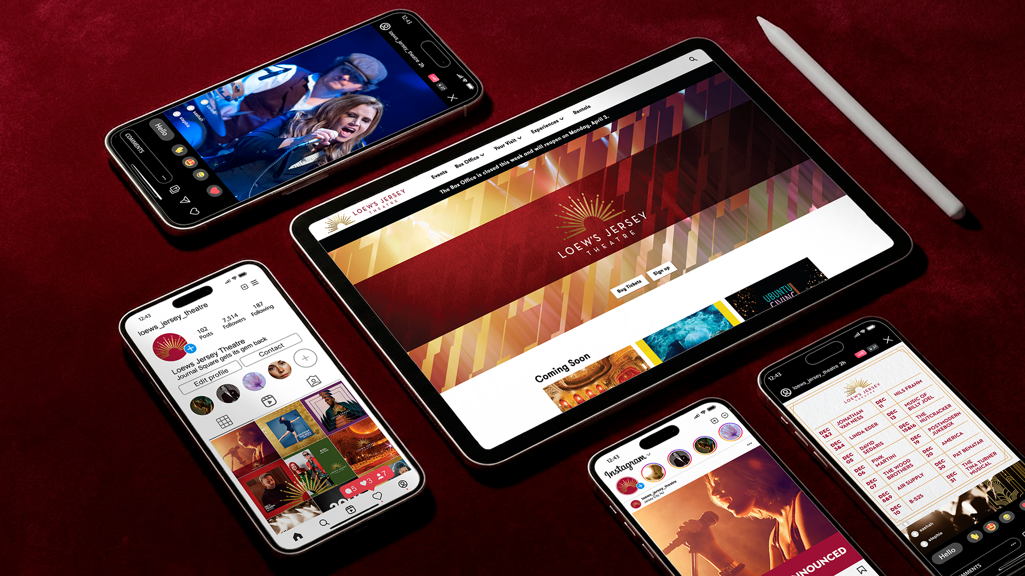 Loew's Digital examples