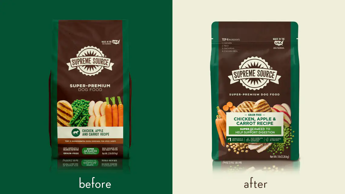 Design Before & After